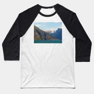 Norwegian Fjord Baseball T-Shirt